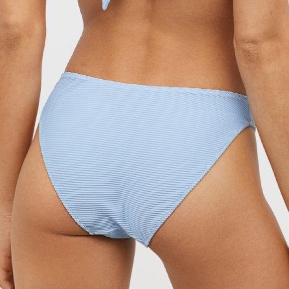 H&M Light Blue Bikini (both top and bottom!) - Picture 4 of 5